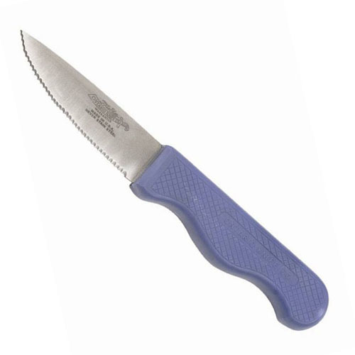 Ontario 3 1/2 Inch Serrated Canning Stainless Steel Knife