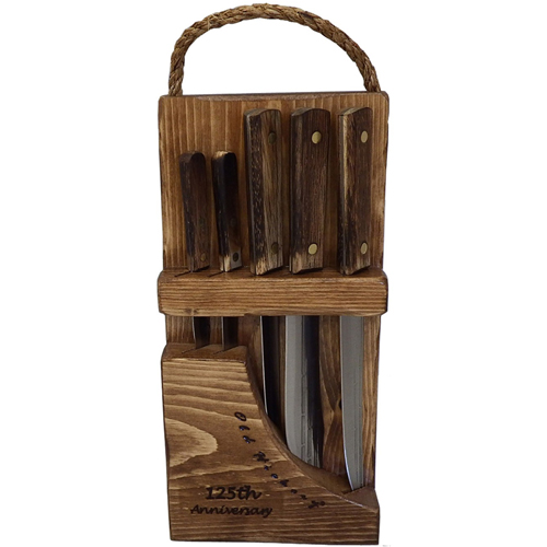 Ontario Knives Old Hickory 5 Piece Block Set