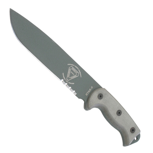 Ontario RTAK II Serrated Fixed Blade Knife