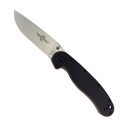 OKC Satin Plain Edge RAT Folding Knife