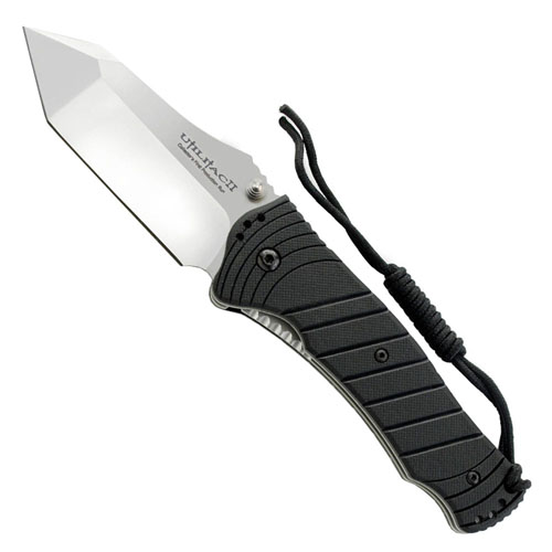 OKC Utilitac II JPT-4S Tanto Black Folding Knife
