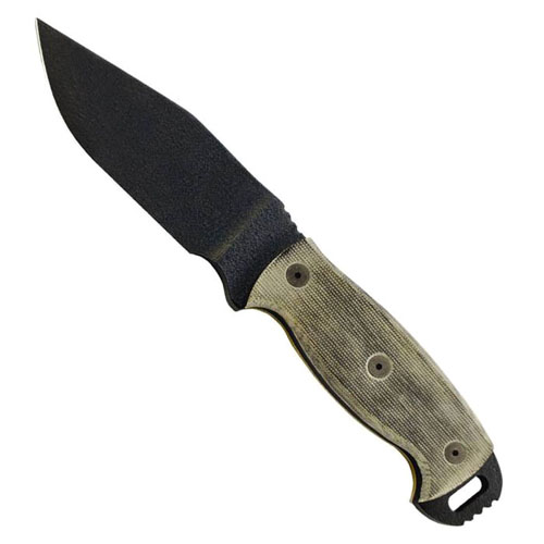 Ontario RD 4 Black Micarta Knife