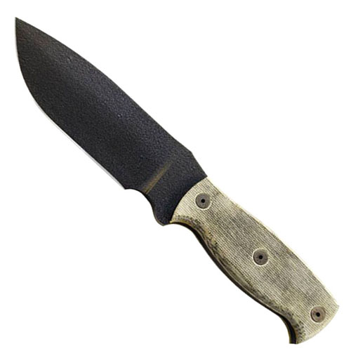 Ontario Afghan Black Micarta Knife