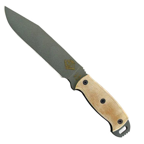 Ontario RBS 7 Tan Micarta Knife