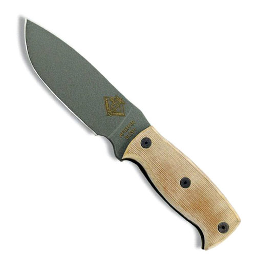 Ontario RBS Afghan Tan Micarta Knife