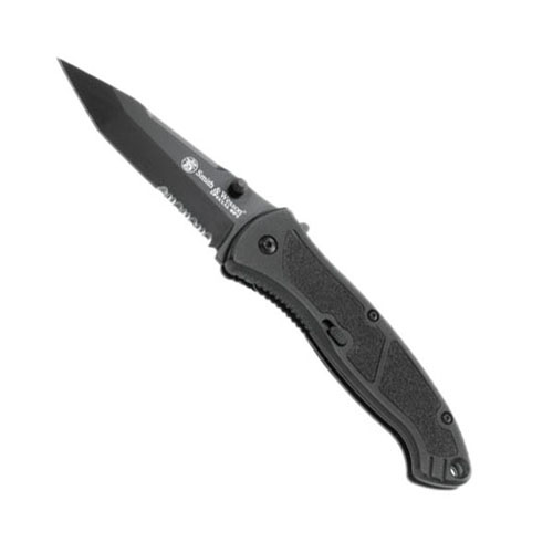 Smith & Wesson Special Black Alum Handle Folding Knife