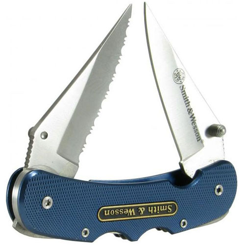 Smith & Wesson Cuttin Horse Black Two Blade Pocket Folding Knife