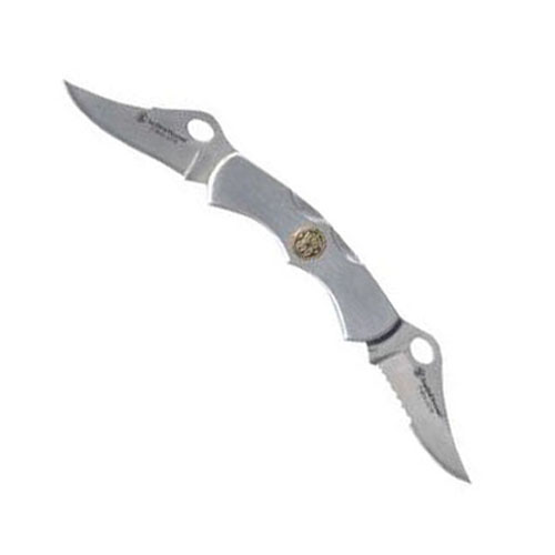 Smith & Wesson Stainless Steel Double Lock Back Pocket Folding Knife