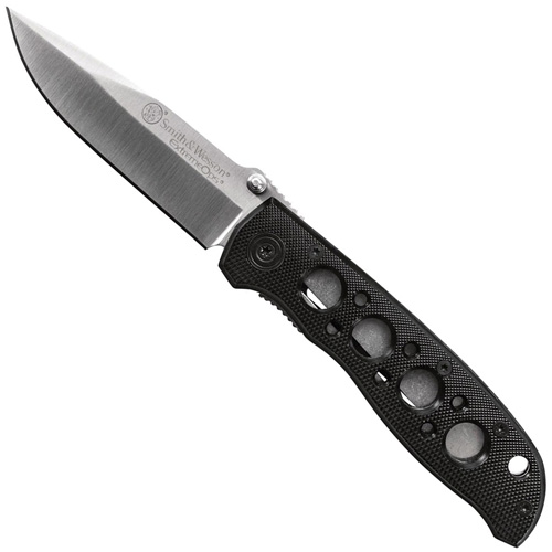 Smith and Wesson Extreme Ops Aluminum Handle Folding Blade Knife