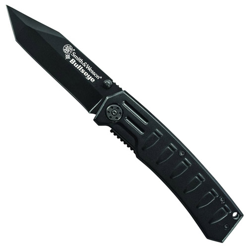 Smith & Wesson Black Bullseye Linerlock Folding Knife
