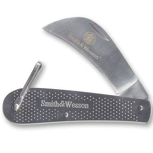 Smith & Wesson Bullseye Stainless Steel Electrician Folding Knife