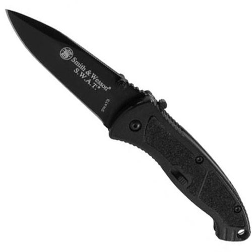Smith & Wesson Black S.W.A.T Small Assisted Opening Folding Knife