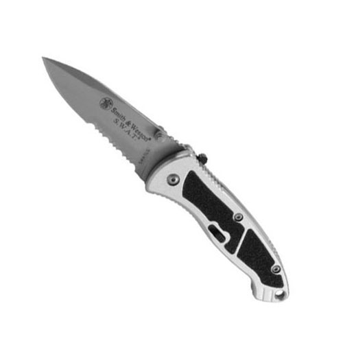 Smith & Wesson Large Serrated Assisted Opening Folding Knife