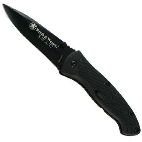 Smith & Wesson Black Swat Medium Assisted Opening Folding Knife
