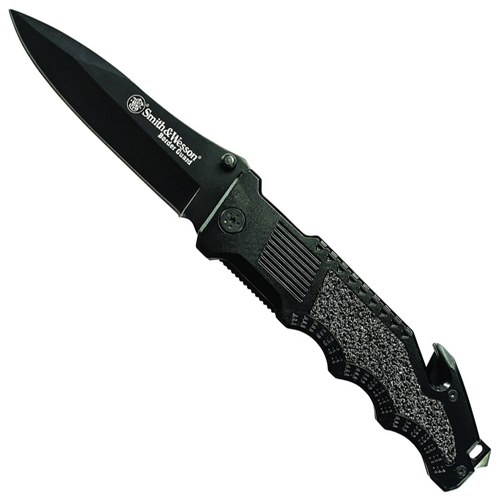 Smith & Wesson Black Border Guard 2 Rescue Folding Knife