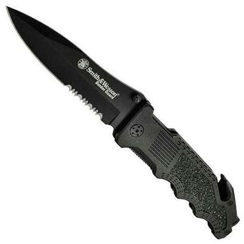 Smith & Wesson Border Guard 3 Serrated Folding Knife
