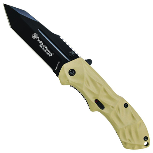 Smith and Wesson Black Ops Opening Liner Lock Tanto Blade Folding Knife