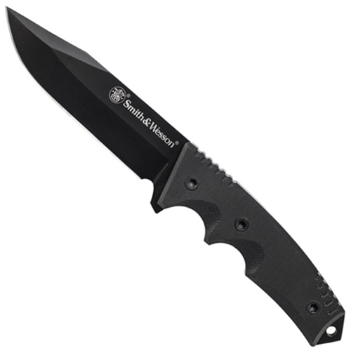 Smith & Wesson SWF2 Fixed Knife w/ Nylon Belt Sheath