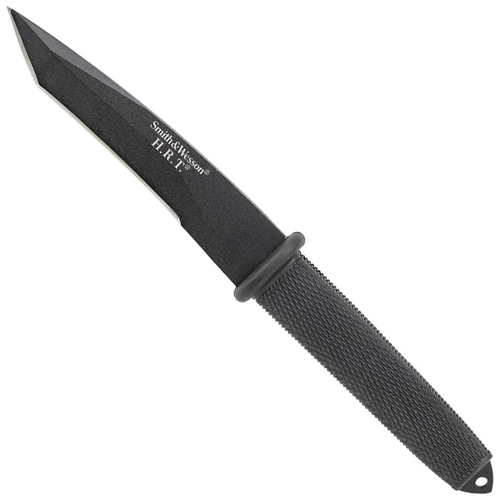 Smith and Wesson H.R.T. Tanto Blade and TPE Handle Fixed Knife