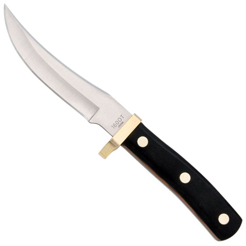 Schrade Old Timer Mountain Lion Plain Edge Blade Fixed Knife
