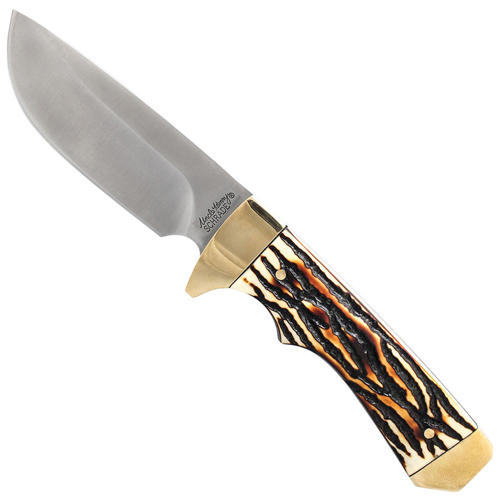 Schrade 182UH Uncle Henry Elk Hunter Drop Point Blade Fixed Knife