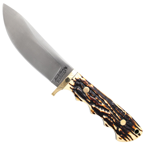 Schrade 183UH Uncle Henry Elk Hunter Skinning Blade Fixed Knife