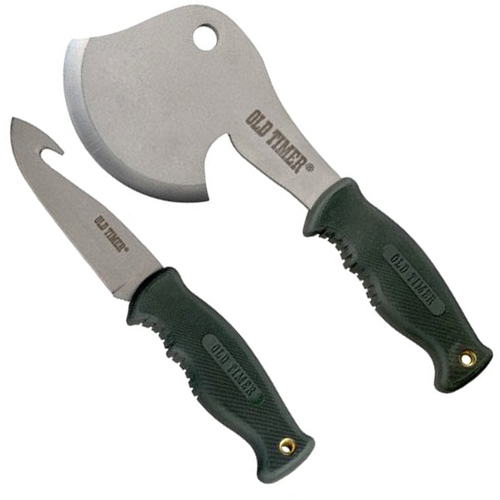 Schrade Hatchet And Gut Combo Set With Nylon Balastic Sheath