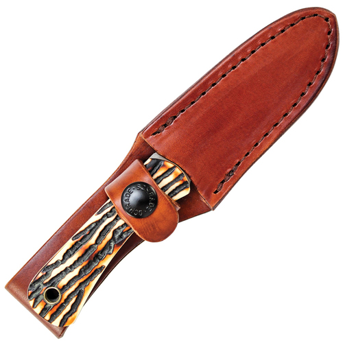Schrade 301UH Uncle Henry Full Tang Detail Skinner Fixed Blade Knife