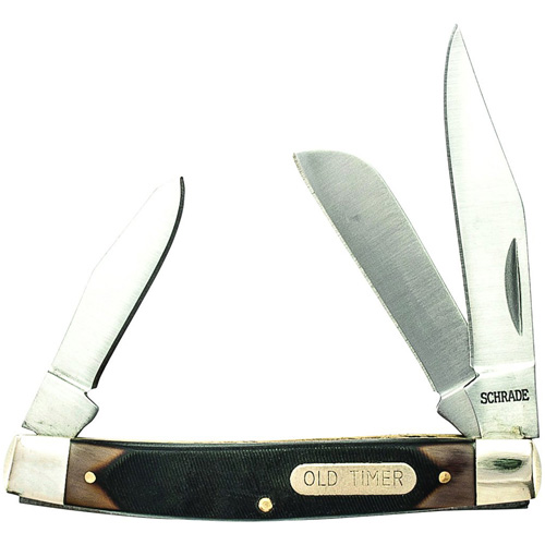 Schrade Old Timer Middleman 3.3 Inch Handle Folding Knife