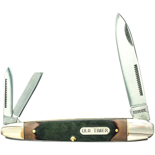 Scharde Old Timer Cigar Whittler 4 Inch Es 3 Blade Folder