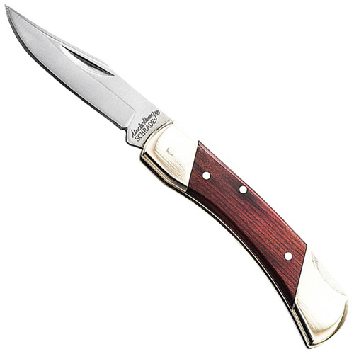 Schrade Uncle Henry Brown Bear Folding Blade Knife