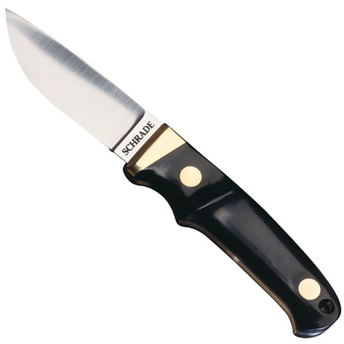 Schrade Pro Hunter 8 Inches Overall Length With Leather Sheath Knife