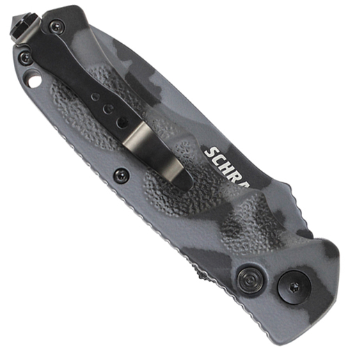 Schrade SC60C Urban Camo 4116 Stainless Steel Folder Knife