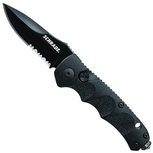 Schrade Mini Push Button Lock Folding Knife