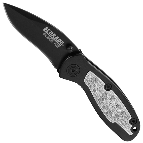 Schrade Black Ice Small Folder Knife