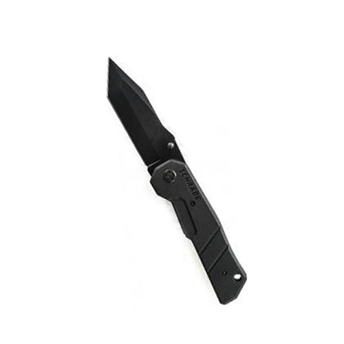 Schrade Tactical Tanto G10 Black Plain Edge Folding Knife
