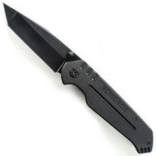 Schrade Tanto Blade G10 Folding Knife