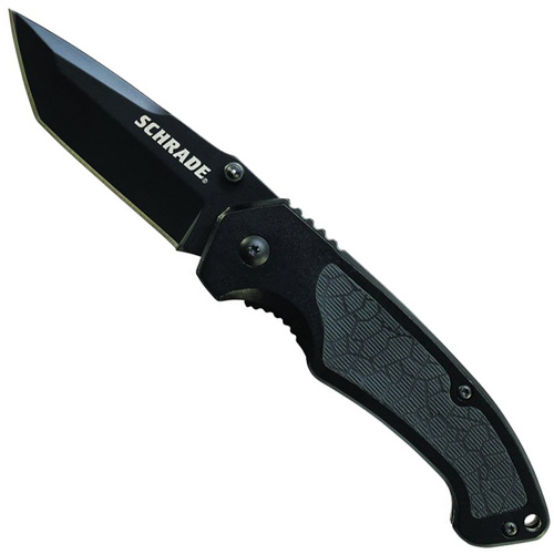 Schrade Tanto High Carbon Stainless Steel Blade Folding Knife