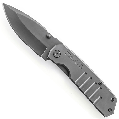 Schrade Frame Lock Titanium Coated Folding Knife