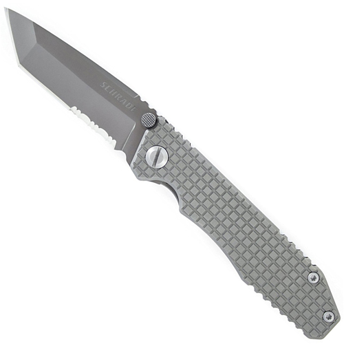 Schrade Tanto Frame Lock Folding Knife