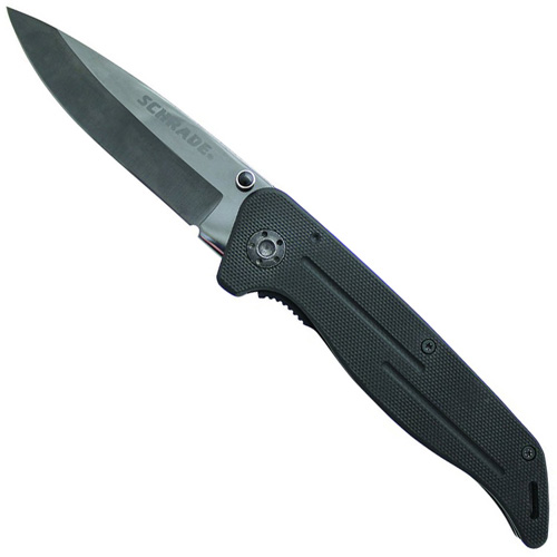 Schrade SCH404L Ceramic Blade G10 Handle 7.80 inch Folding Knife