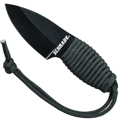 Schrade SCH406N Small Ceramic Neck 5.22 inch Fixed Blade Knife