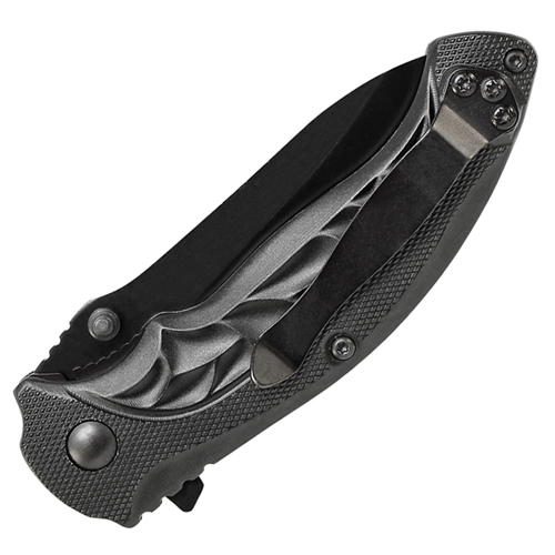 Schrade Liner Lock Index Flipper Folding Blade Knife