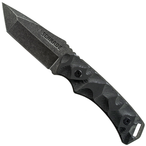 Schrade SCHF15 Plain Edge Blade Full Tang Fixed Knife