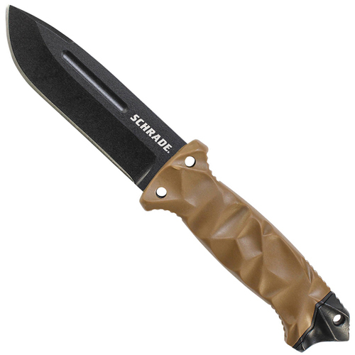 Schrade SCHF40D Full Tang Drop Point Fixed Blade Knife