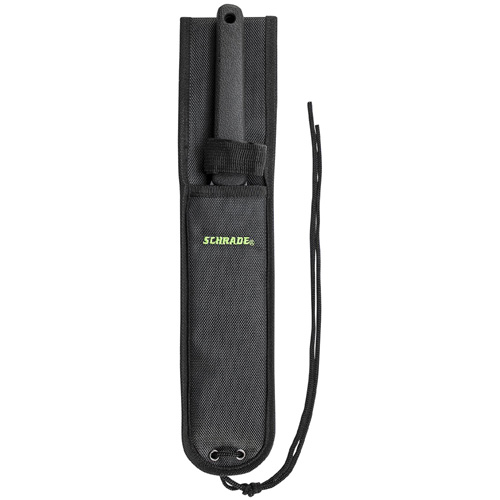 Schrade SCHF64CP Froe TPE Handle Full Tang Fixed Blade Knife