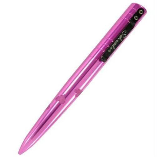 Schrade Tactical Pen Pink W/ Hearts CP