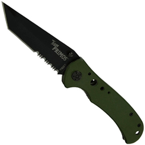 Schrade Primos Stainless Steel Tanto Folding Knife