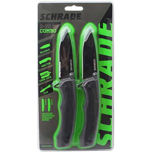 Schrade Folding Knife 2pc Kit