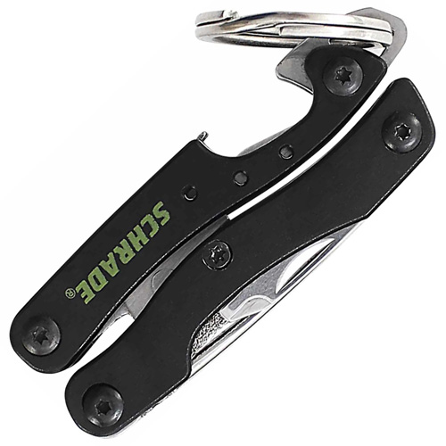Schrade Tough ST12TSA Stainless Steel Blade Keychain Multi-Tool